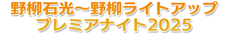 野柳石光～野柳ライトアップ プレミアナイト2025